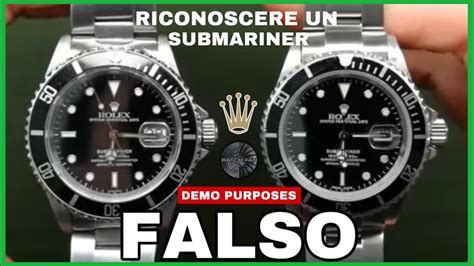 come riconoscere rolex falso da vero|Come capire se un Rolex è originale e n.